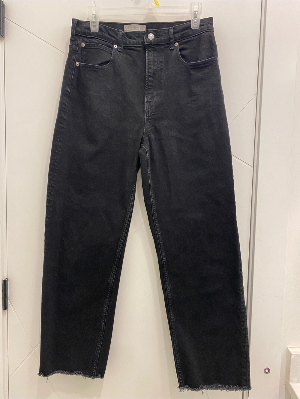 Everlane Black ‘The Way High Jean’ Organic Cotton Denim | Size 29 Regular